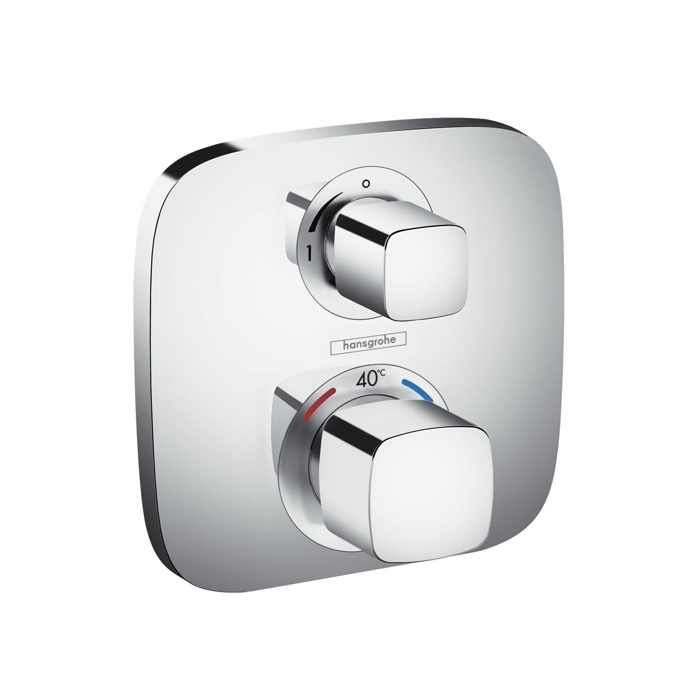 HansGrohe Thermostat Unterputz EcostatFertigset 1 Verbraucher chrom - versch. Ausführungen