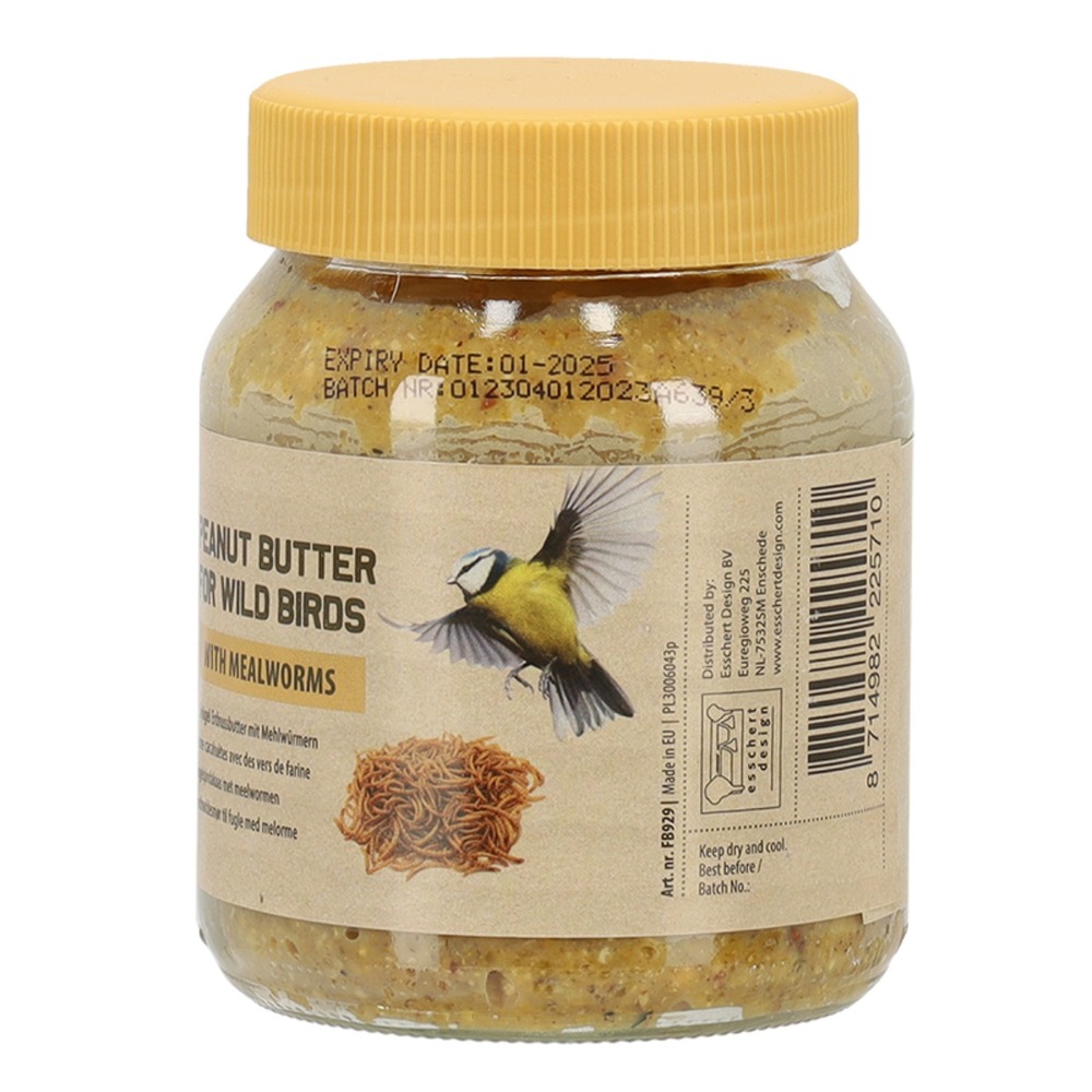 Beurre de cacahuète pour oiseaux