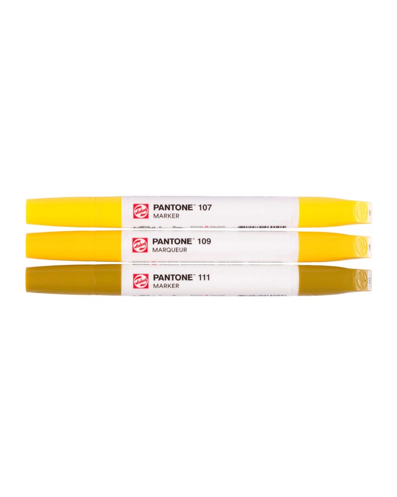 Set 3 x Yellow Pantone