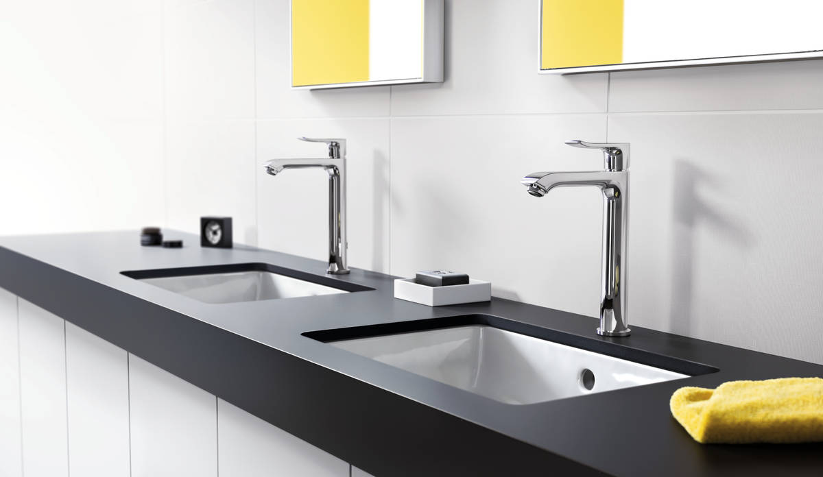 Hansgrohe Metris 1-gats wastafelkraan 200 met waste chroom