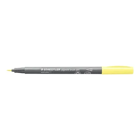 STAEDTLER® pigment brush pen 371 - pastellgelb