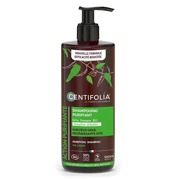 Centifolia - Shampoo Purificante - para cabelos oleosos e com tendência a ficar oleosos 500ml