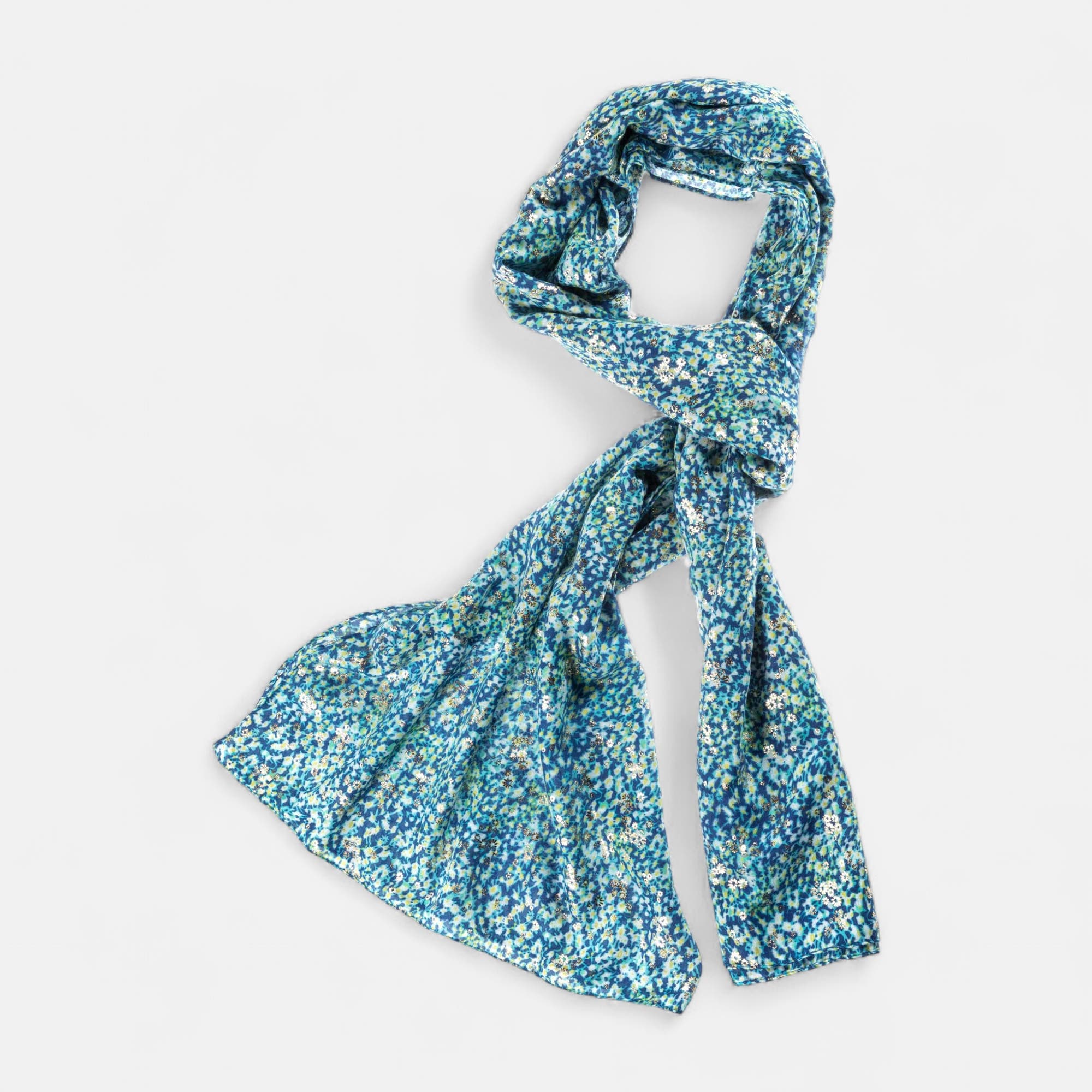 Foulard bleu