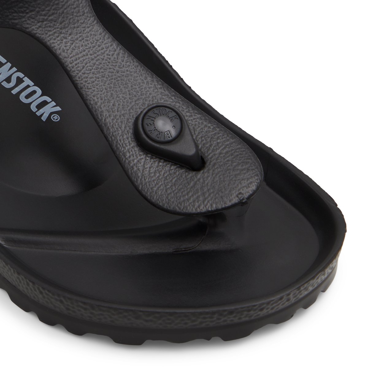 BIRKENSTOCK-Gizeh_eva-Tongs sandales à talon plat - Talon plat - Noir
