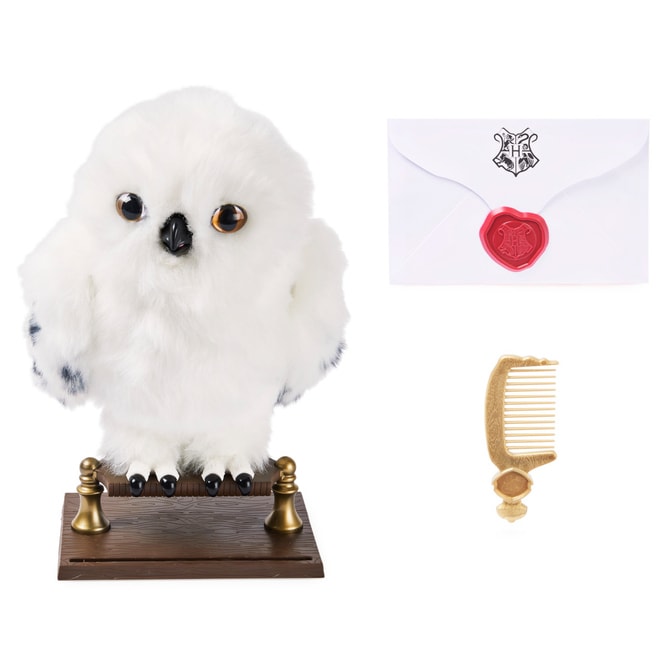 Harry Potter - Interaktive Plüsch-Eule Hedwig