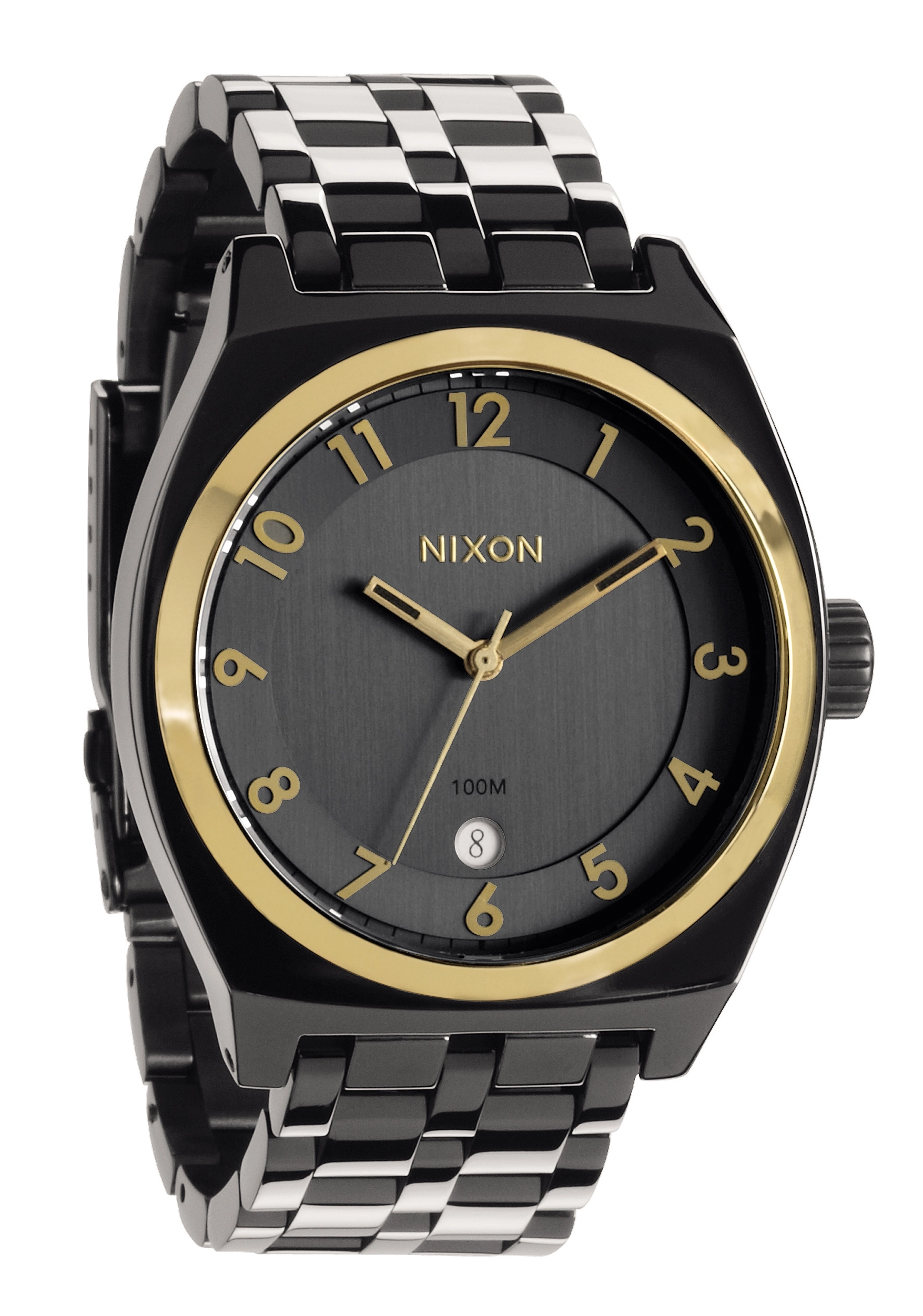 Nixon The Monopoly Gun n Gold Herrenuhr A3251228