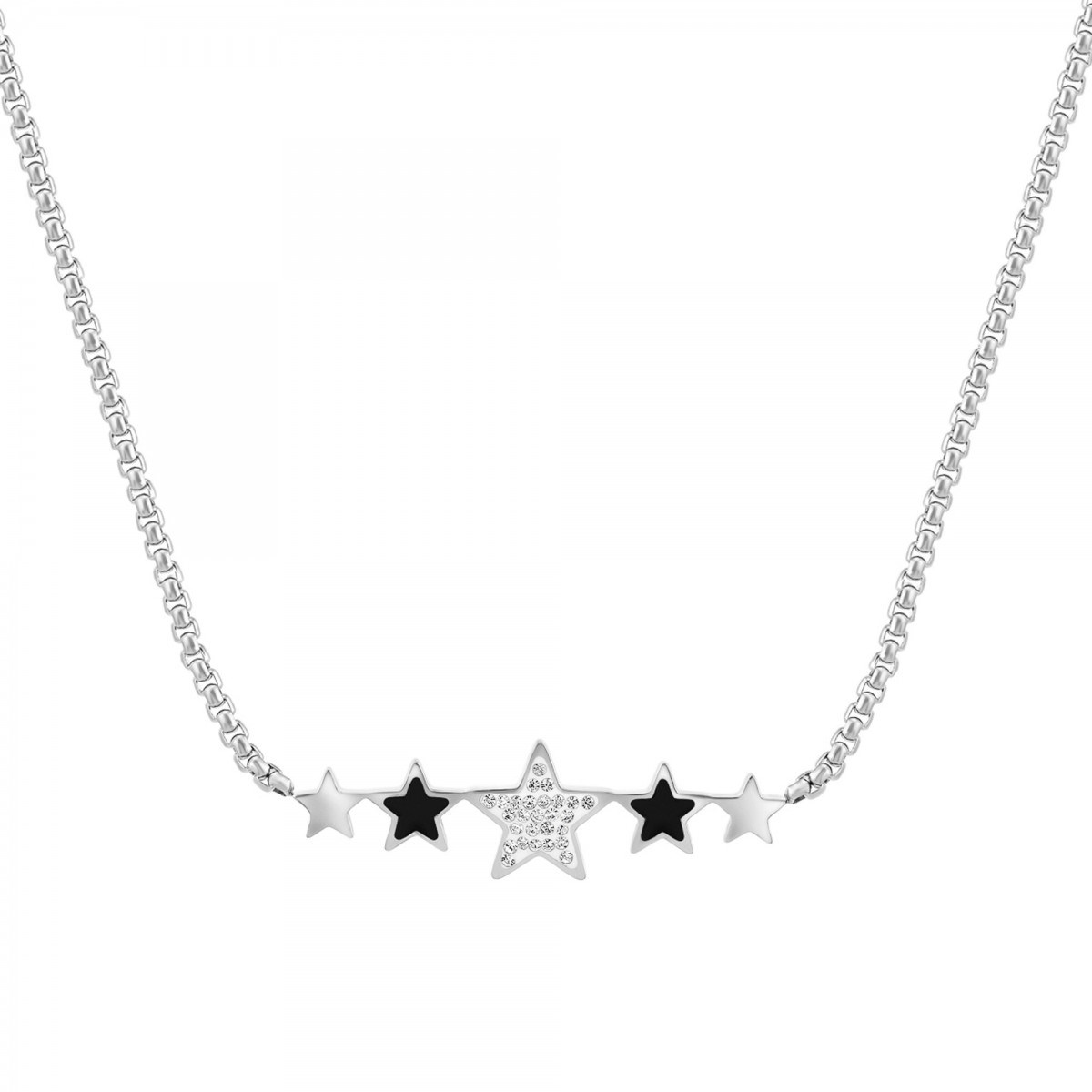 Collier étoile SC Crystal orné de Cristaux scintillants