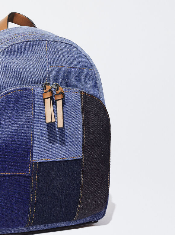 Mochila jeans - Azul
