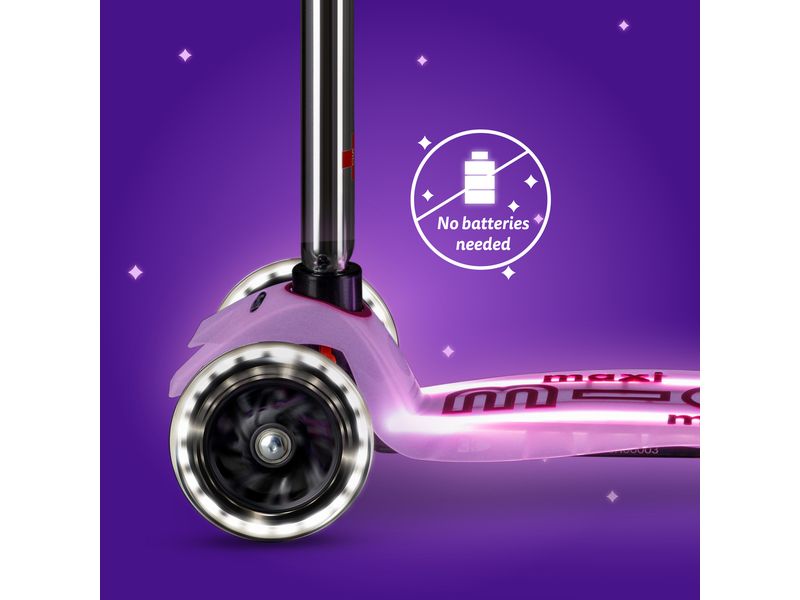 Micro Mobility Scooter Maxi Micro Deluxe Glow LED Plus Lumi Scooter für Kinder