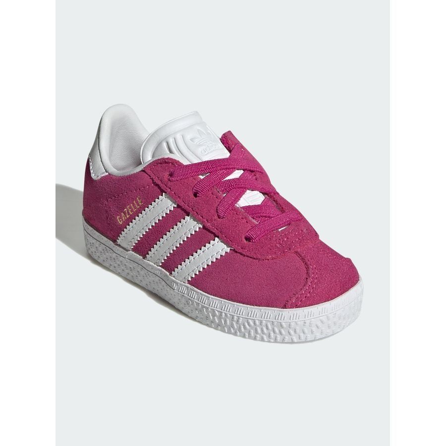 Adidas Original Gazelle Comfort Closure Elastic Laces Shoes Kids