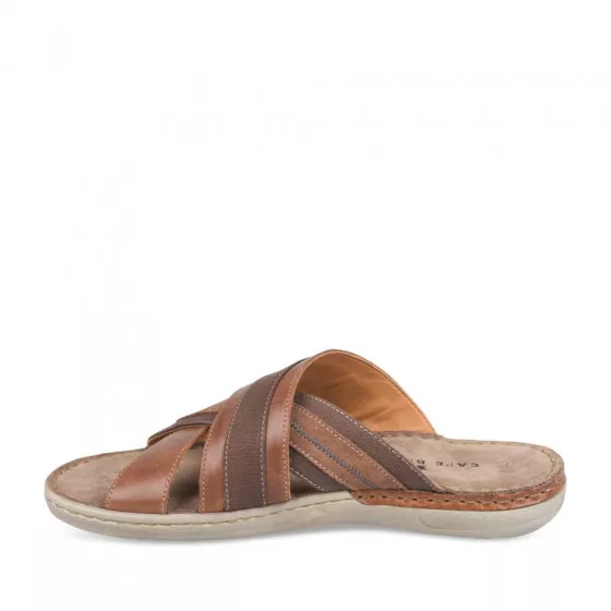 Mules MARRON CAPE BOARD CUIR