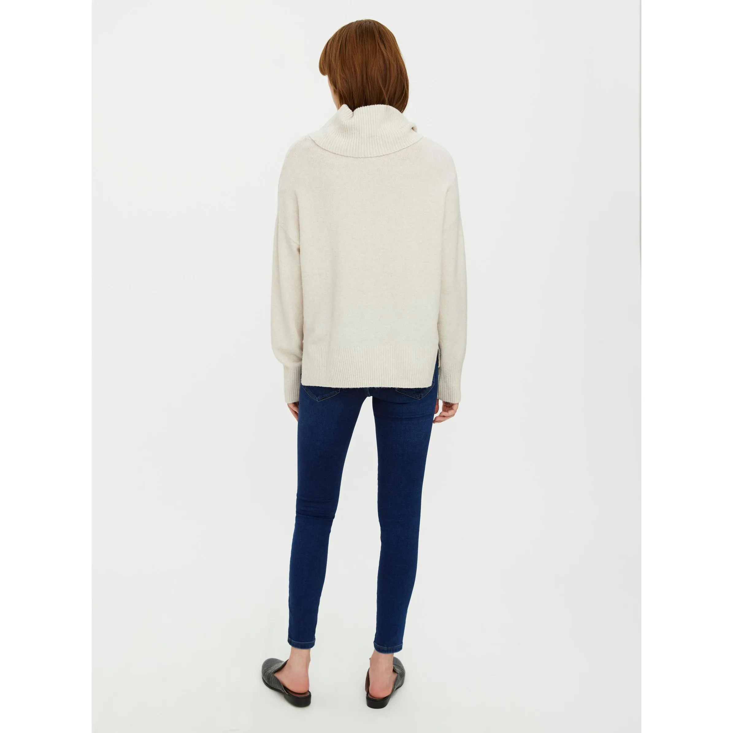 Vero Moda VMDOFFY LS COWLNECK B Pullover