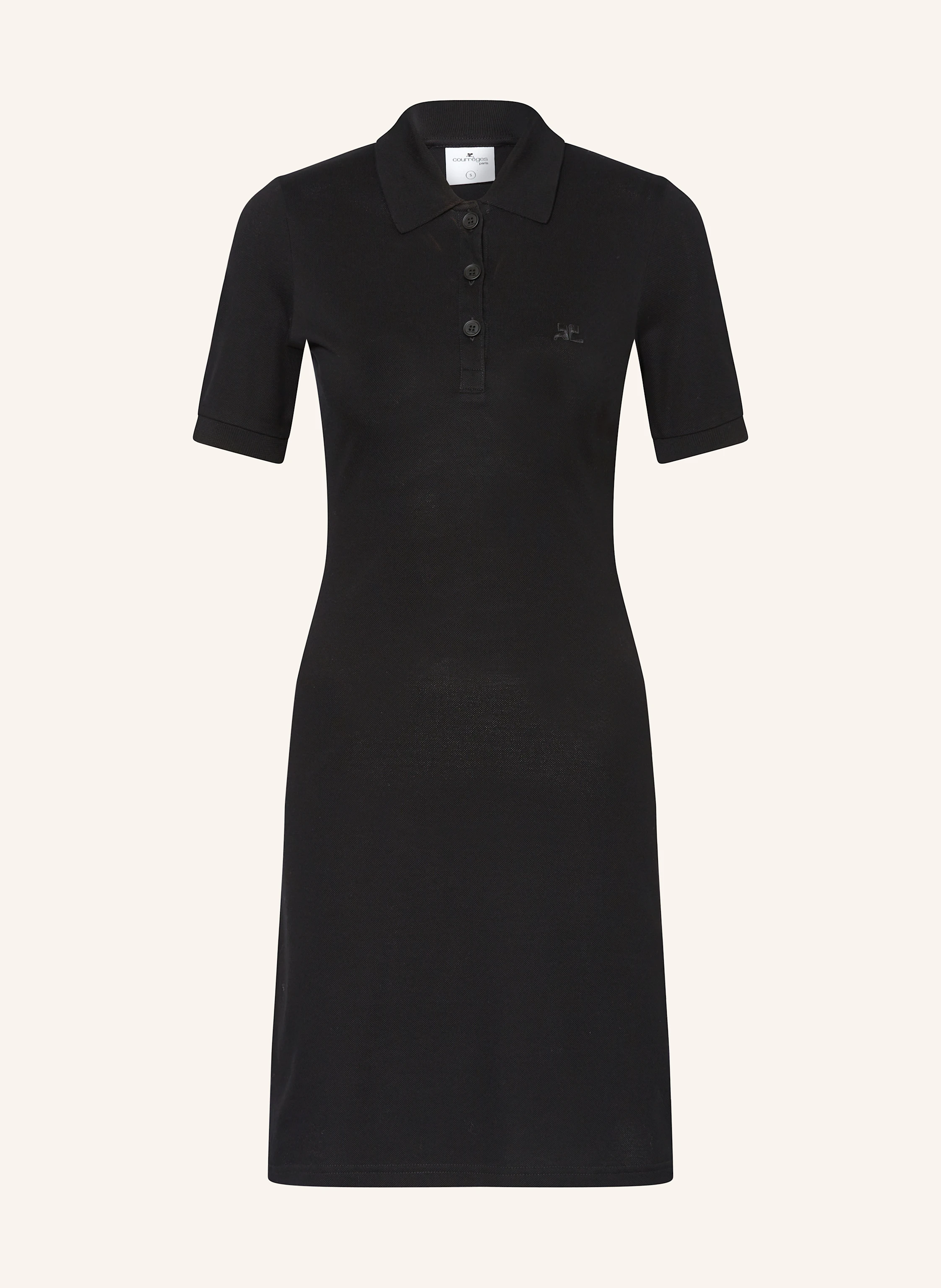 Courrèges Piqué-Polokleid