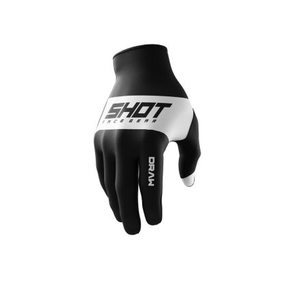 Gants cross Shot DRAW - SKY 2025 - Noir