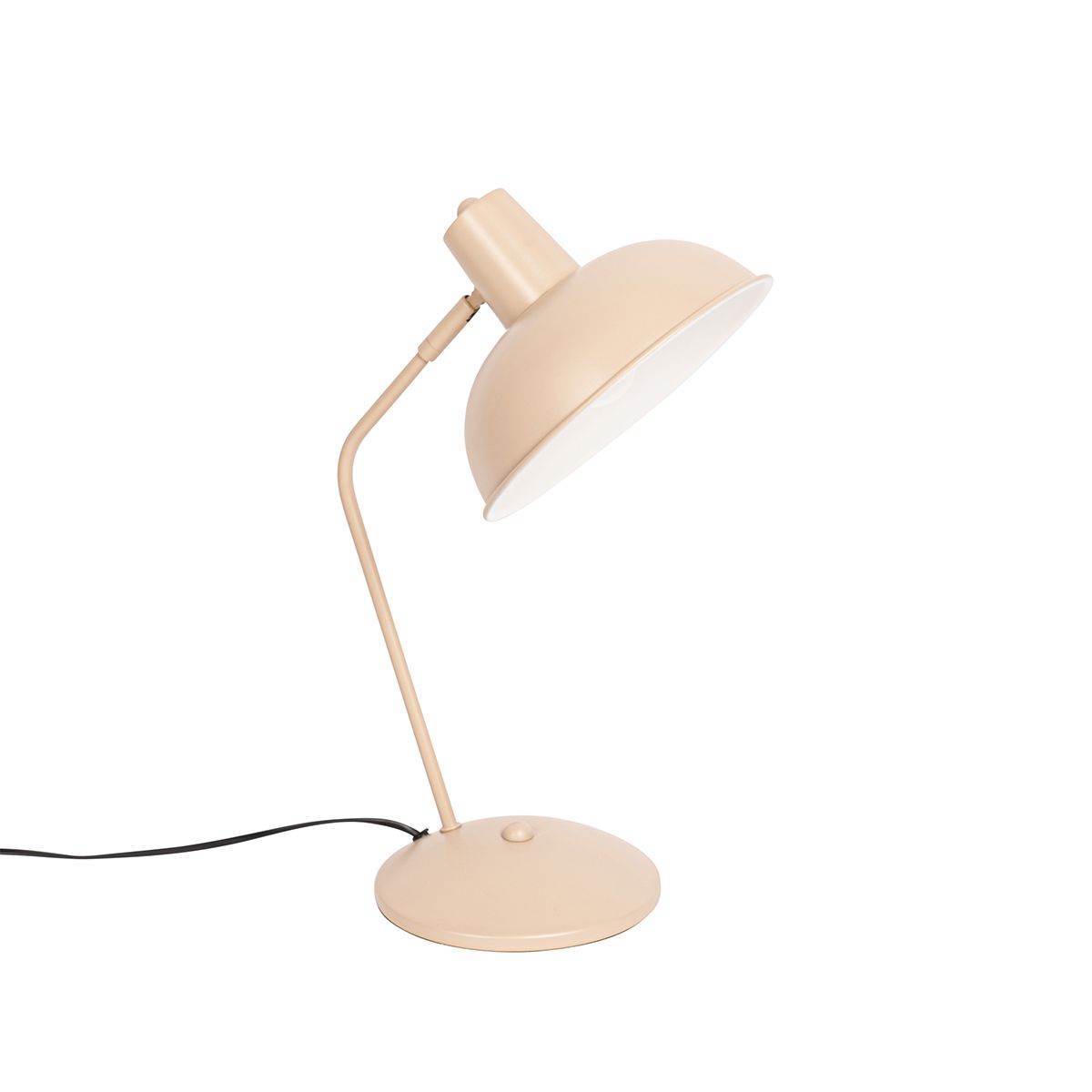 Retro tafellamp beige - Milou