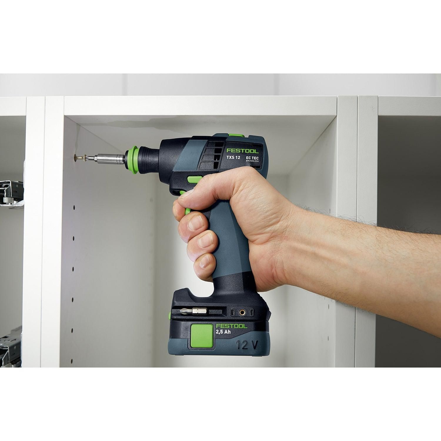 Festool TXS 12 2,5-Set Accu Schroefboormachine 12V 2.5Ah in Systainer - 576874