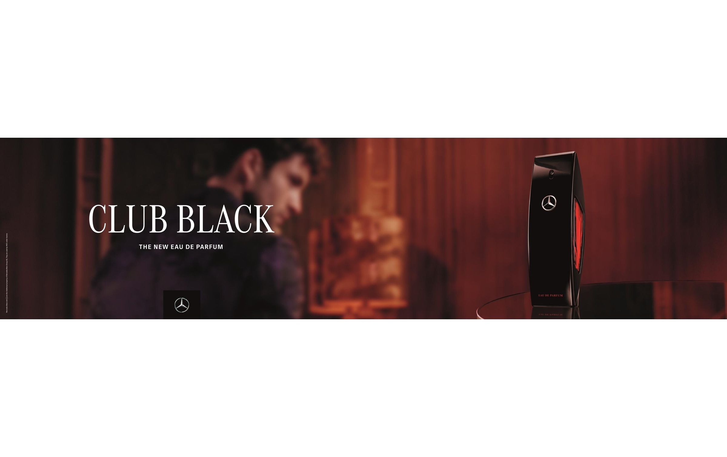 Mercedes Eau de Parfum »Club Black Red, 100 ml« ,