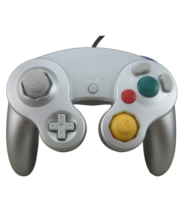 Kontroller for Nintendo GameCube (sølv)