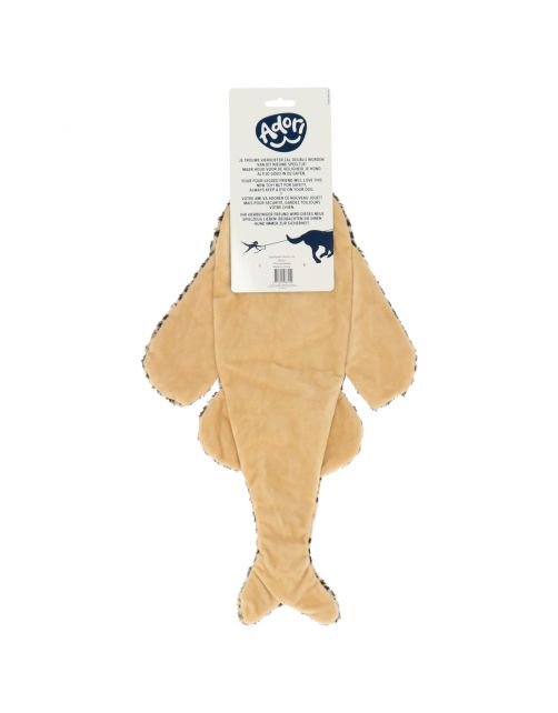 Adori Hondenspeelgoed Skinny Vis - Knuffel - 50 cm Multi-Color