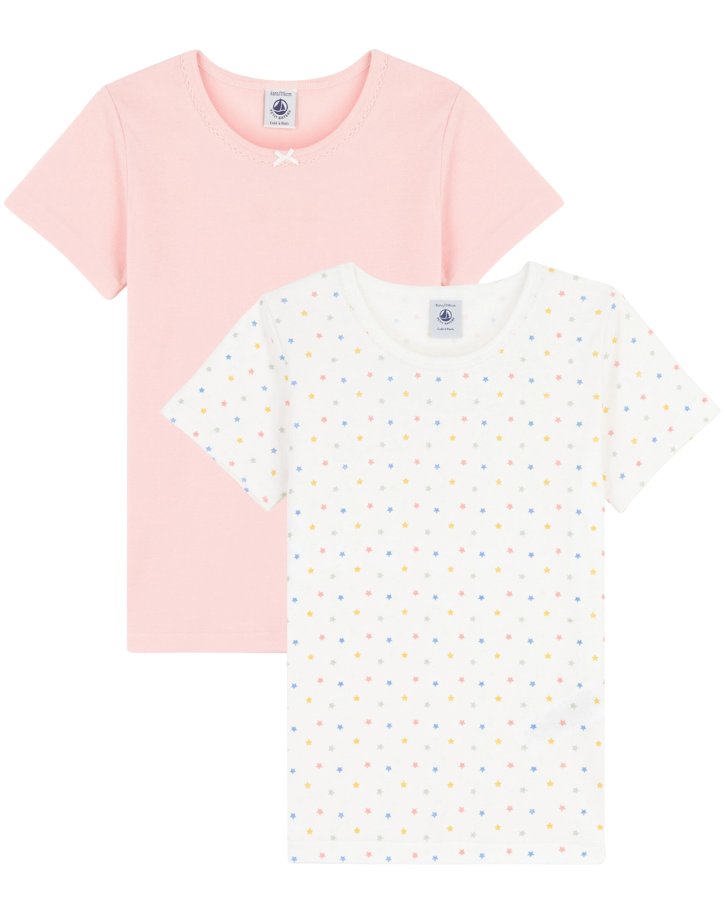Unterhemd STARCOLO 2er-Pack in minois/marshmallow