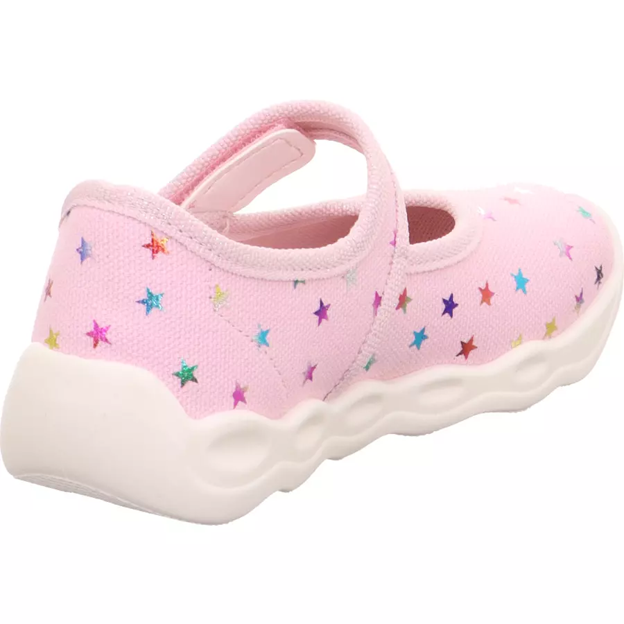 superfit Hausschuh Bubble Sternchen rosa