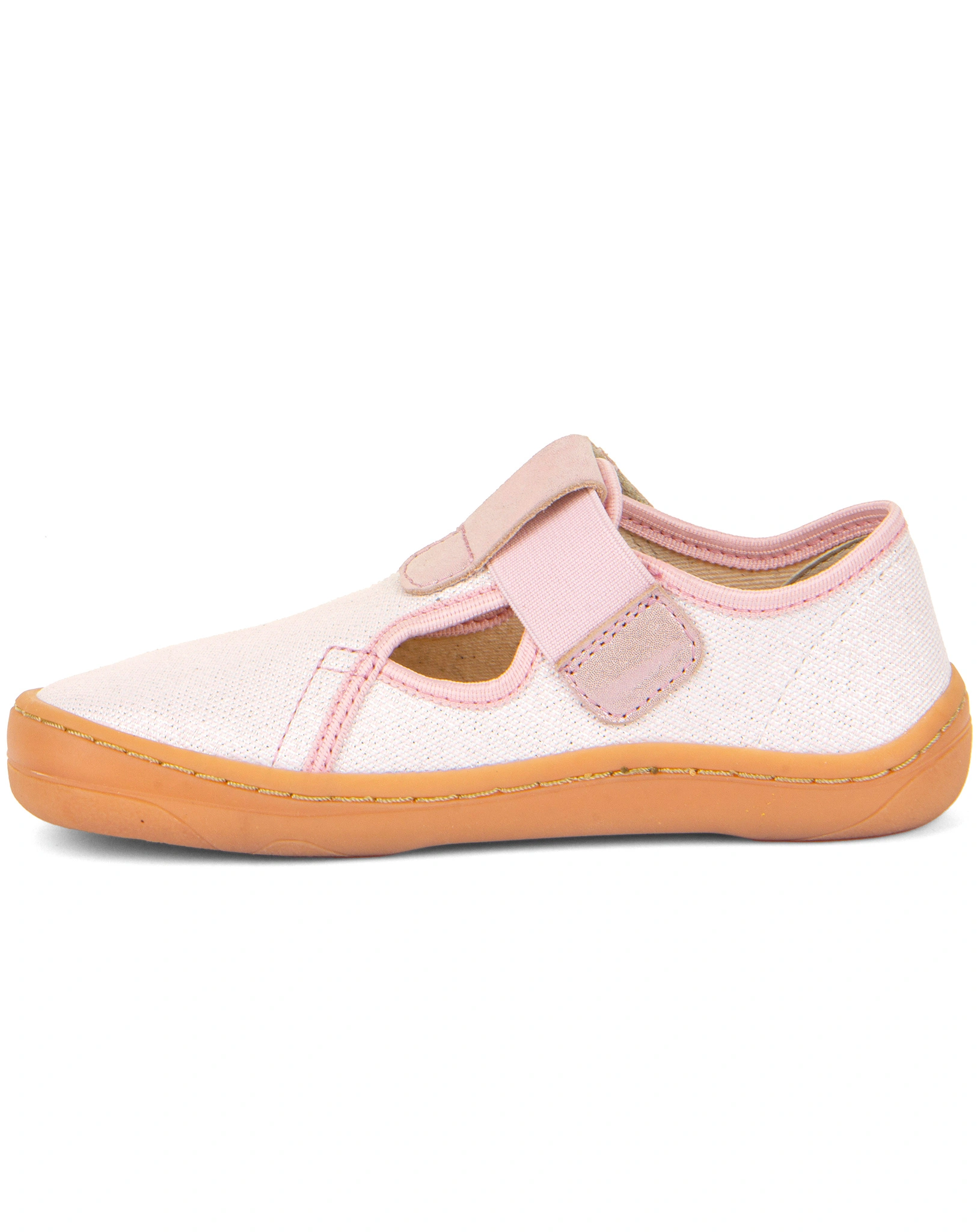 Halbschuhe CANVAS VELCRO in pink shine