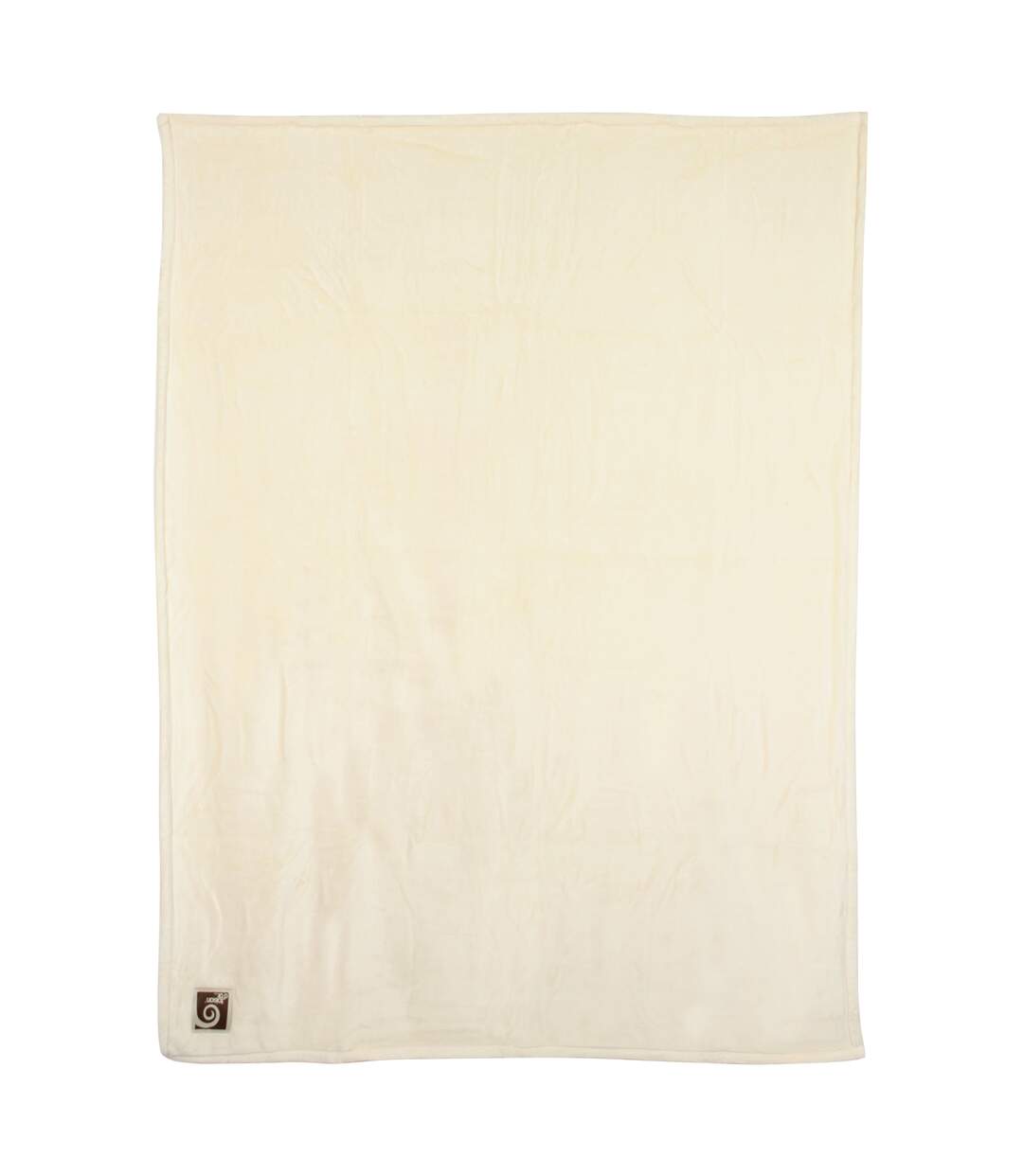 Plaid polaire 150x200 cm microvelours 100% Polyester 280g/m2 VELVET Ivoire