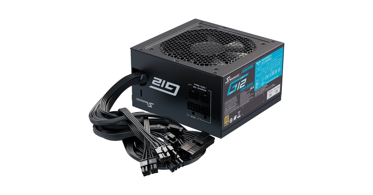 SeasonicG12 GM-850 850 watt voeding   (3x PCIe)
