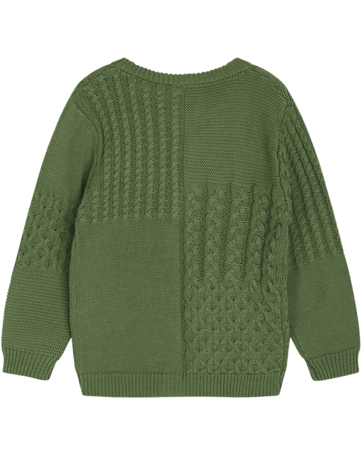 Strickjacke CHARLI  in elm green