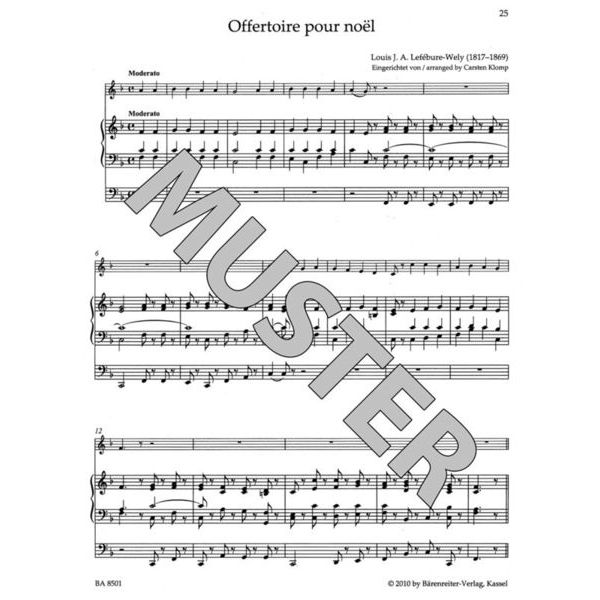 Bärenreiter Organ Plus One Christmas