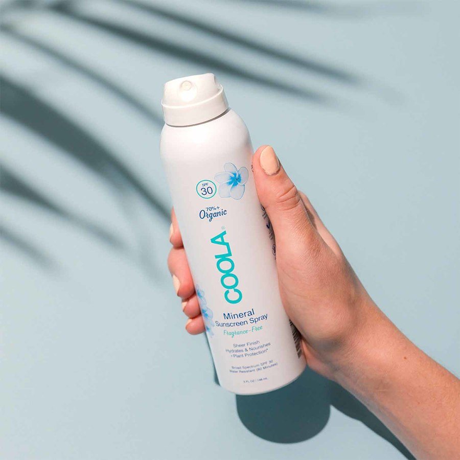 COOLA Mineral Sunscreen Spray SPF30 Fragrance-Free 148ml