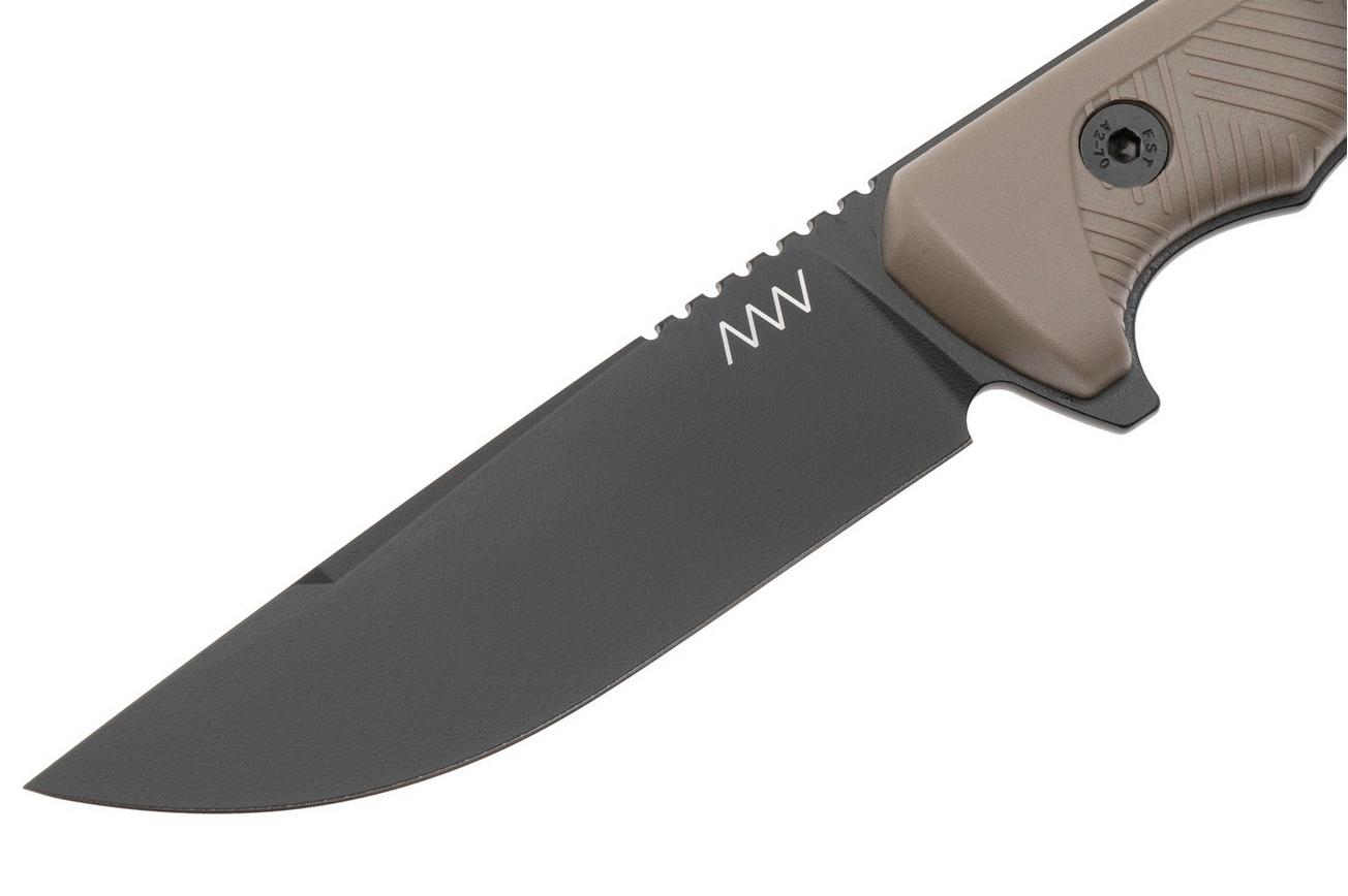 ANV P200, P200-048, Black Cerakote Sleipner, Coyote GRNPU, survivalmes