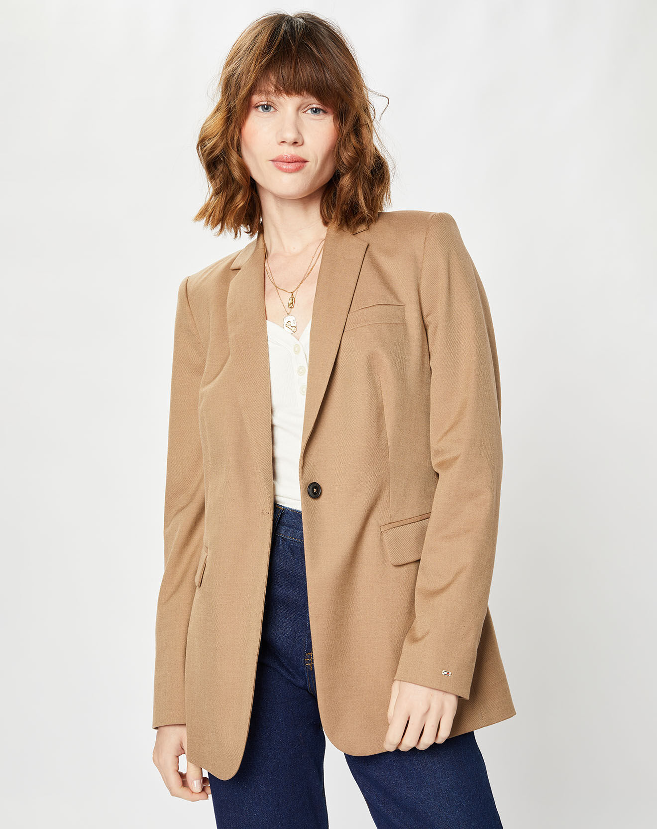 Tommy Hilfiger Veste blazer Core Suiting beige