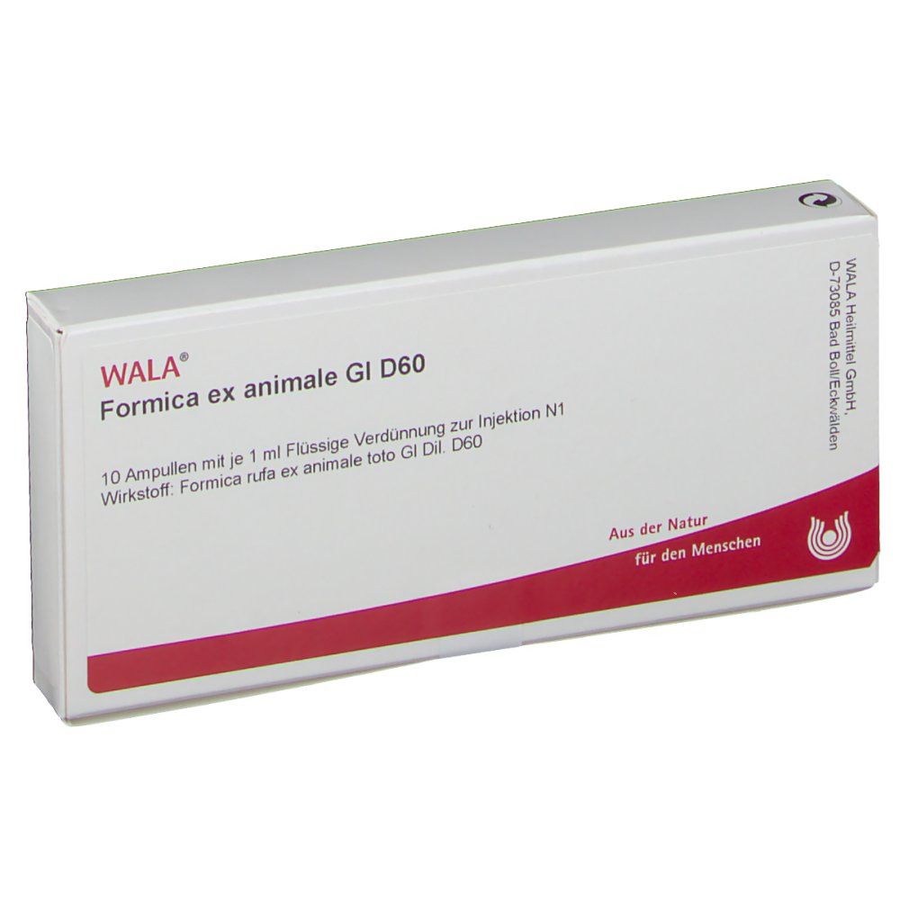 WALA® Formica Ex Animale Gl D 60 Amp.