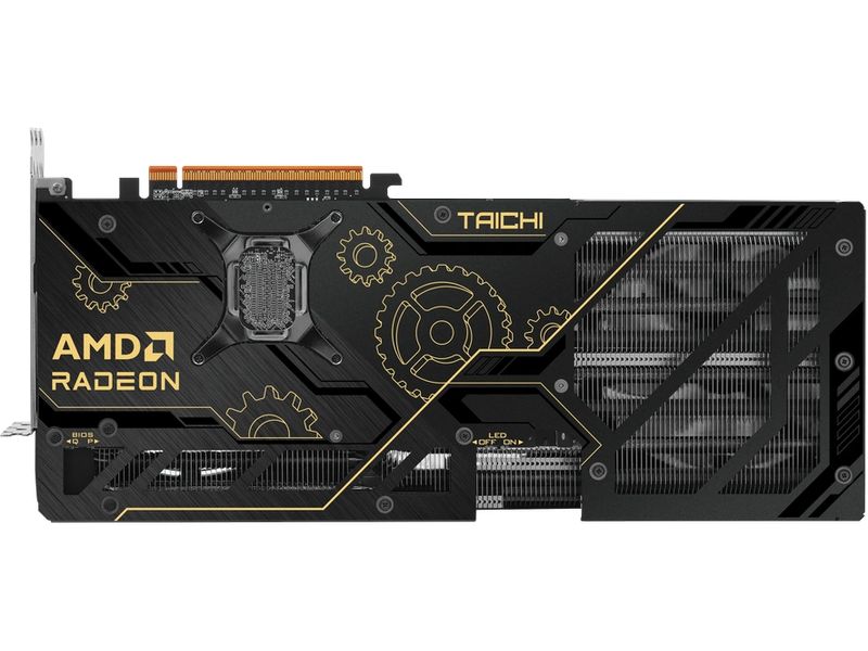 ASRock Grafikkarte Radeon RX 9070 XT Taichi OC 16 GB Gamer-Grafikkarte mit 16 GB GDDR6-Speicher, ermöglicht Auflösungen bis zu 8k