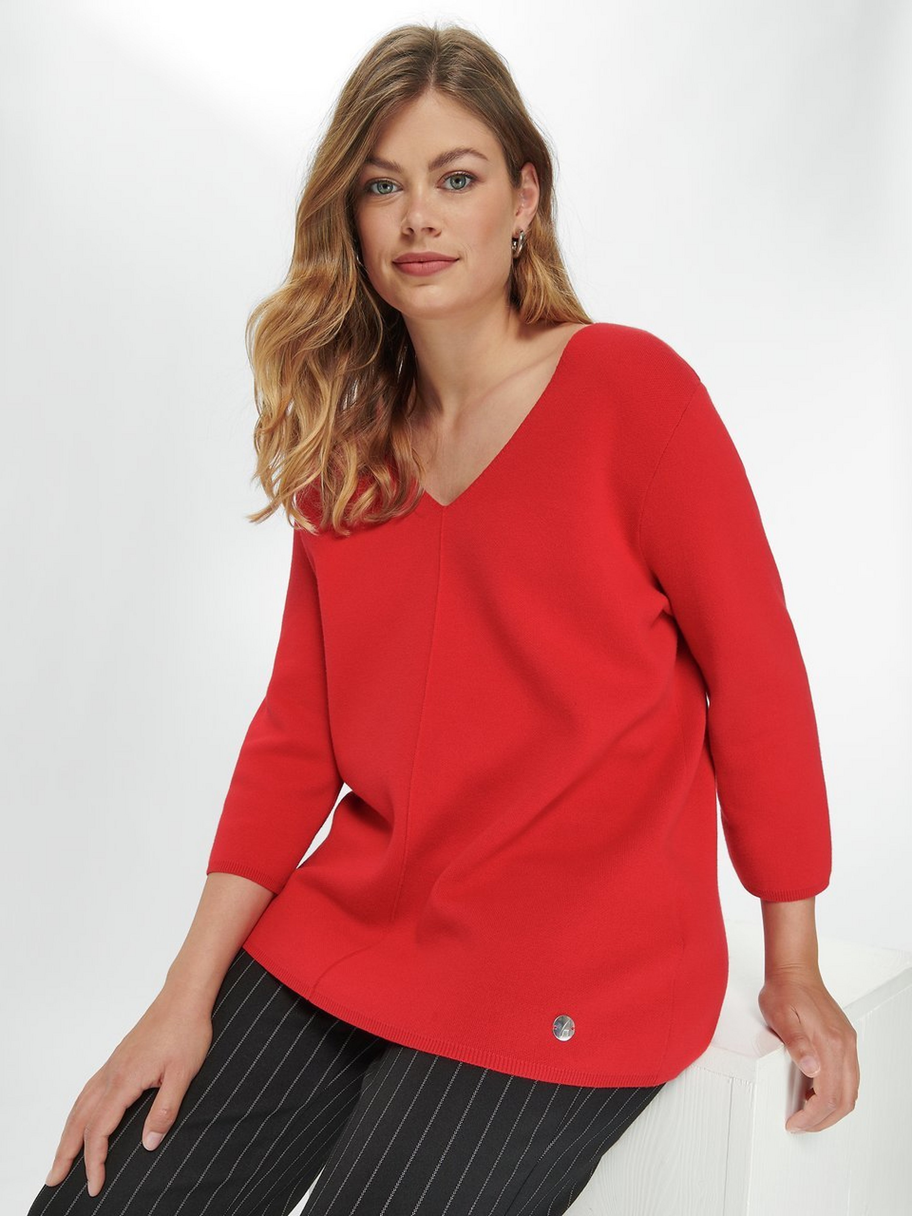 Pullover mit 3/4-Arm