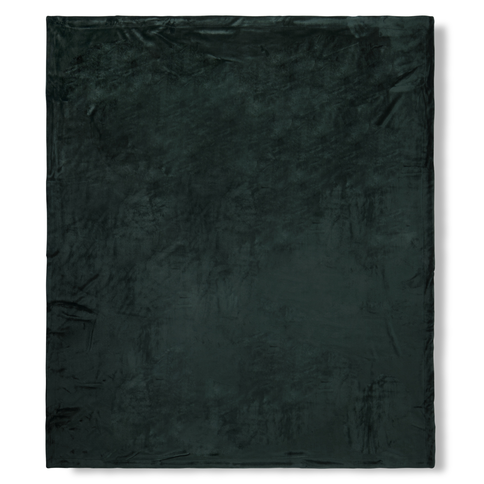 Wohndecke - grün - uni - 160x180 cm