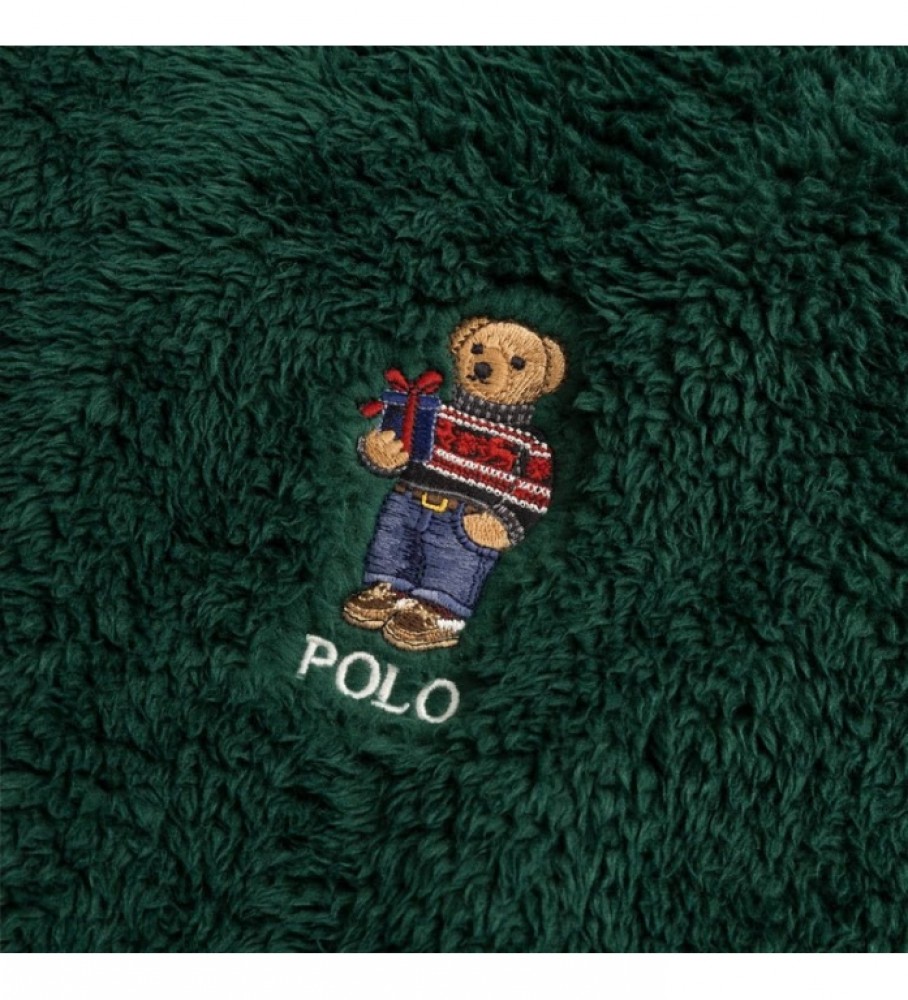 Moletom Ralph Lauren Polo Bear Fleece na cor verde