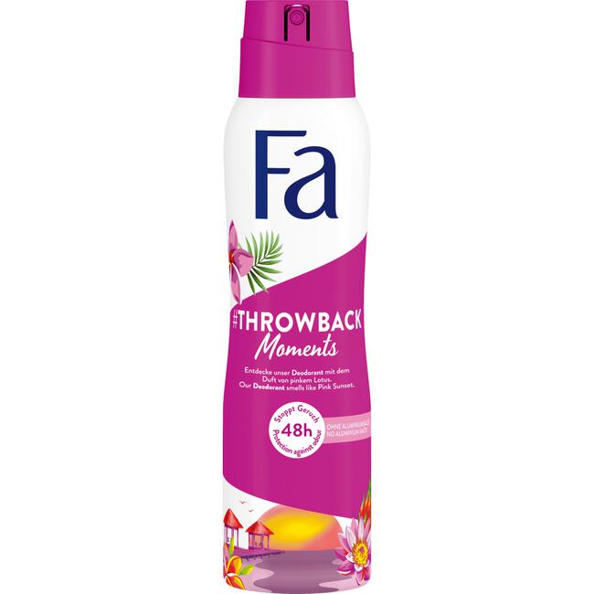 Fa Aerosol Sunset Love Deodorant Spray 150 ML