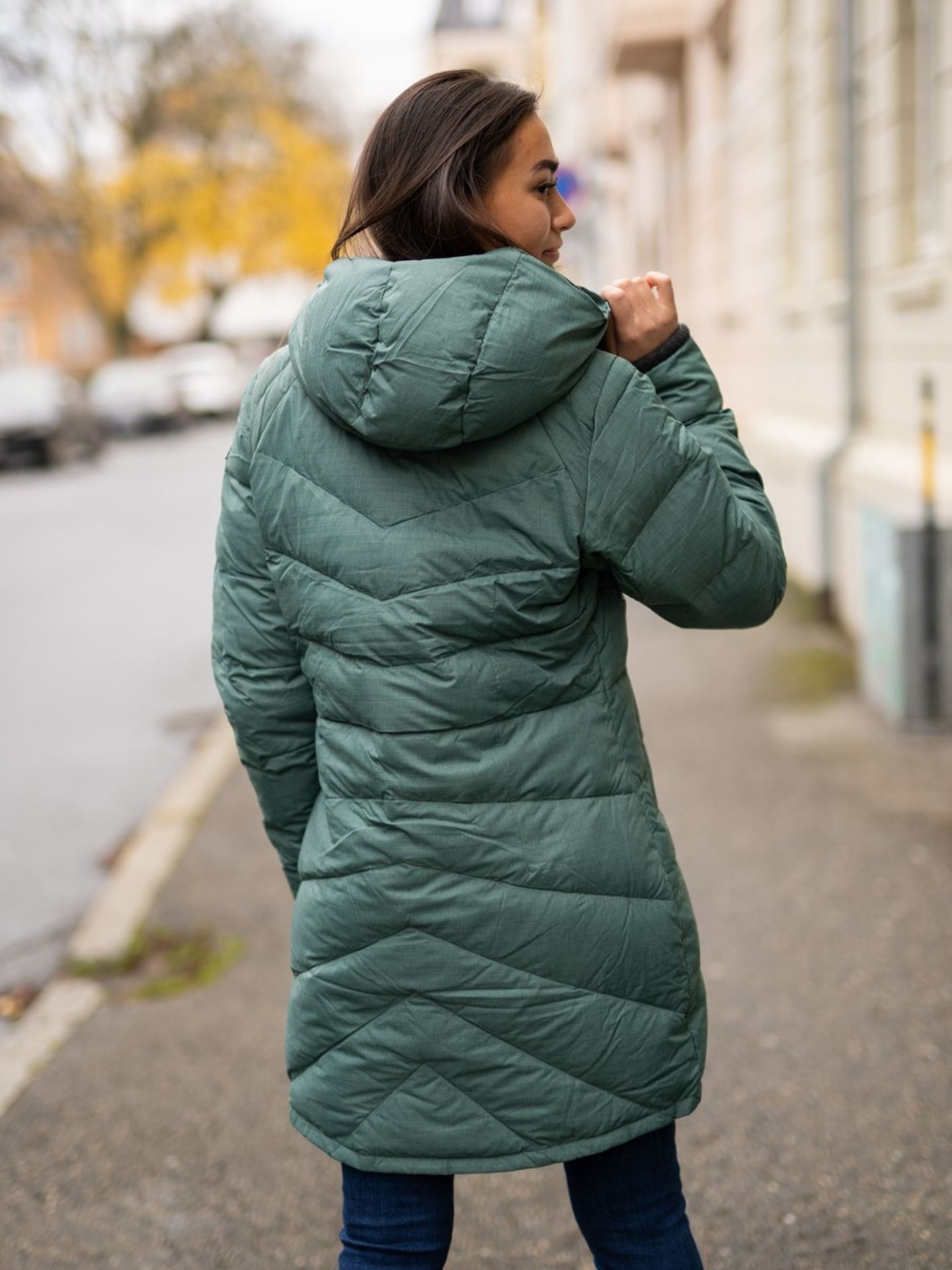 Oslo Down Light Coat w/Hood