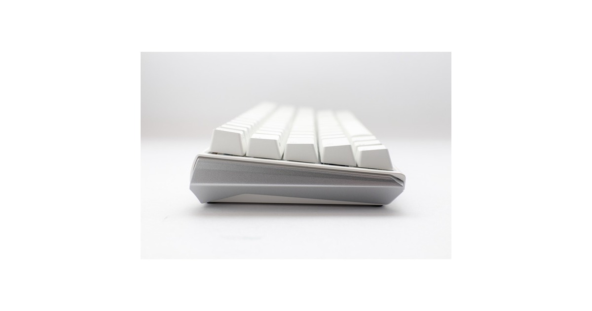 DuckyOne 3 Classic Pure White SF, toetsenbord  (Wit, US lay-out, Cherry MX Brown, RGB led, Double-shot PBT, Hot-swappable, QUACK Mechanics, 65%)