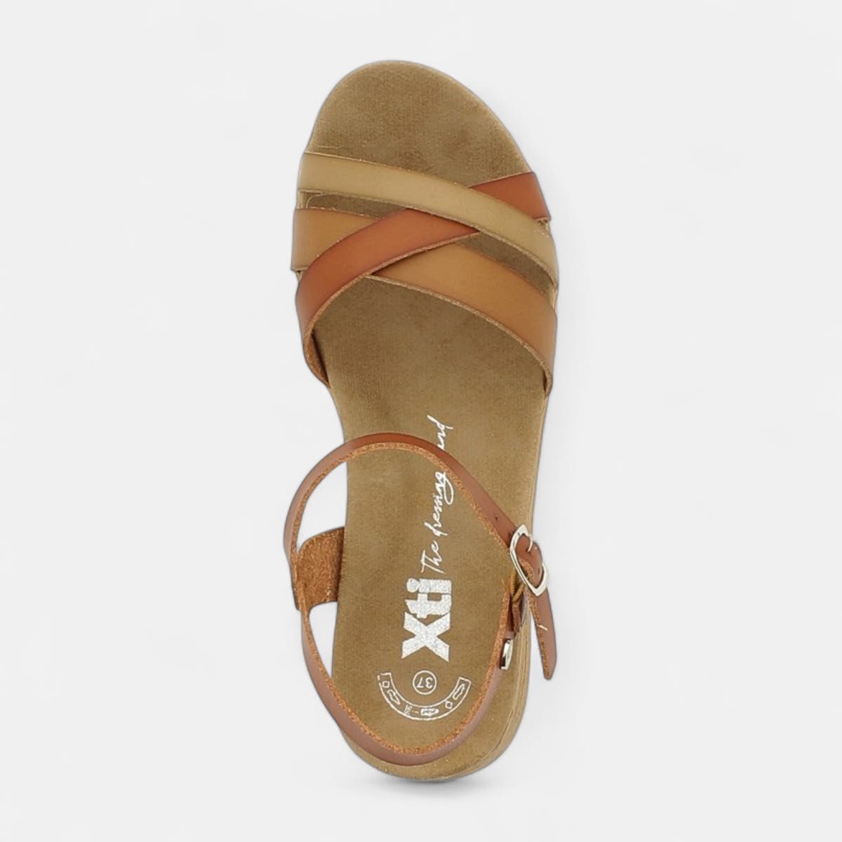 Sandales Femme camel