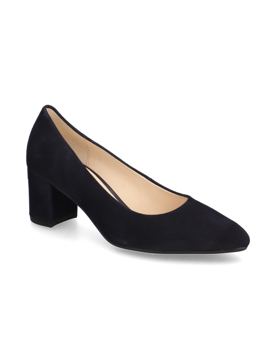 Veloursleder Pumps