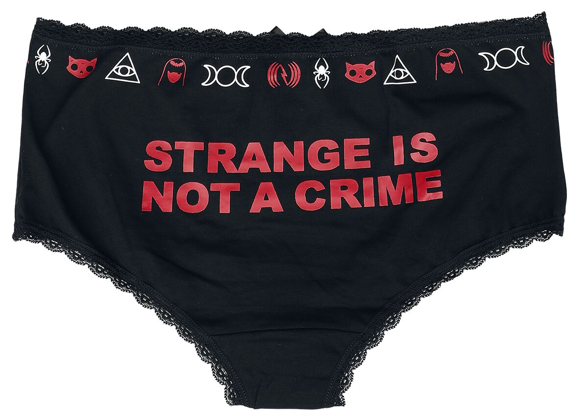 Gothicana x Emily The Strange - Ensemble de Sous-Vêtements | Gothicana by EMP Lot de culottes