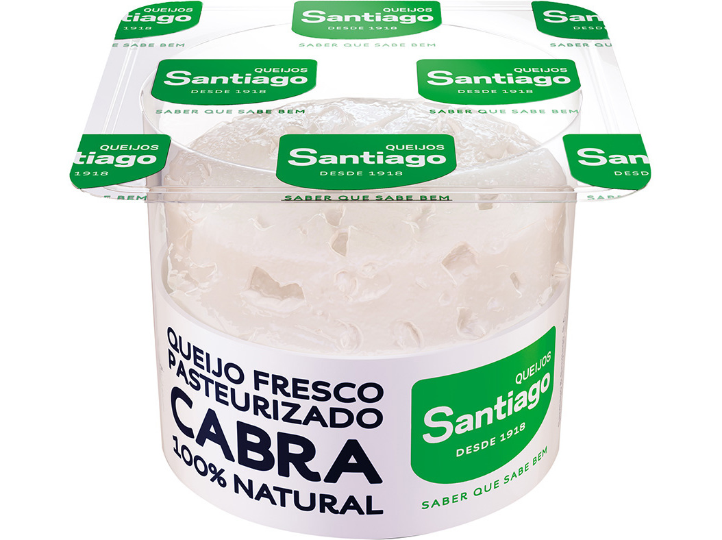 QUEIJO SANTIAGO DE CABRA FRESCO UN