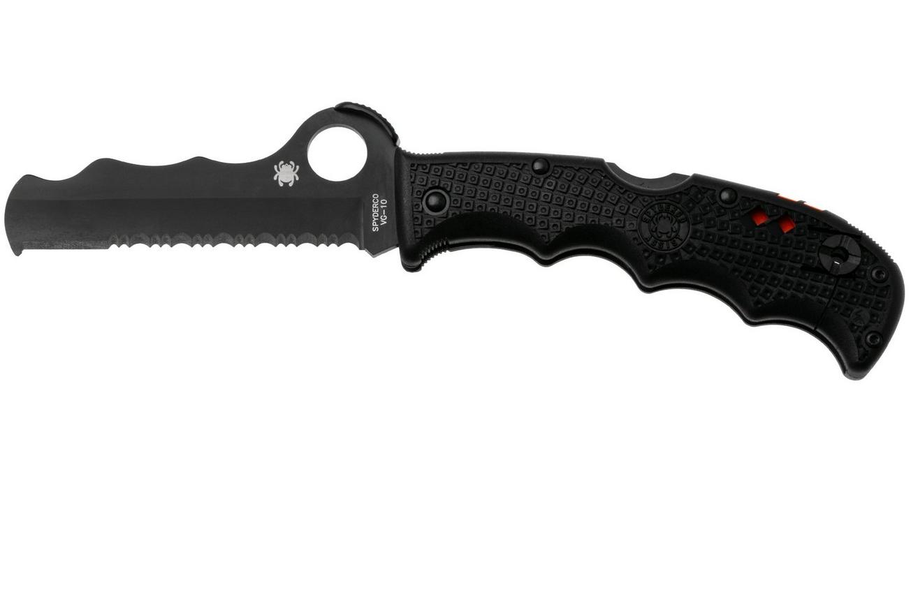 Spyderco Assist Black C79PSBBK serrated reddingsmes
