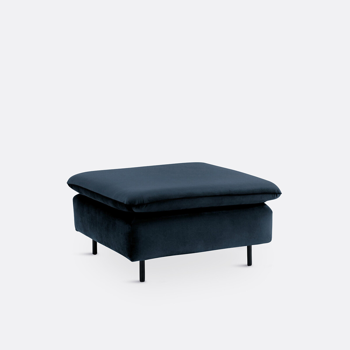 LA REDOUTE INTERIEURS<br>Puff de veludo, Ivete