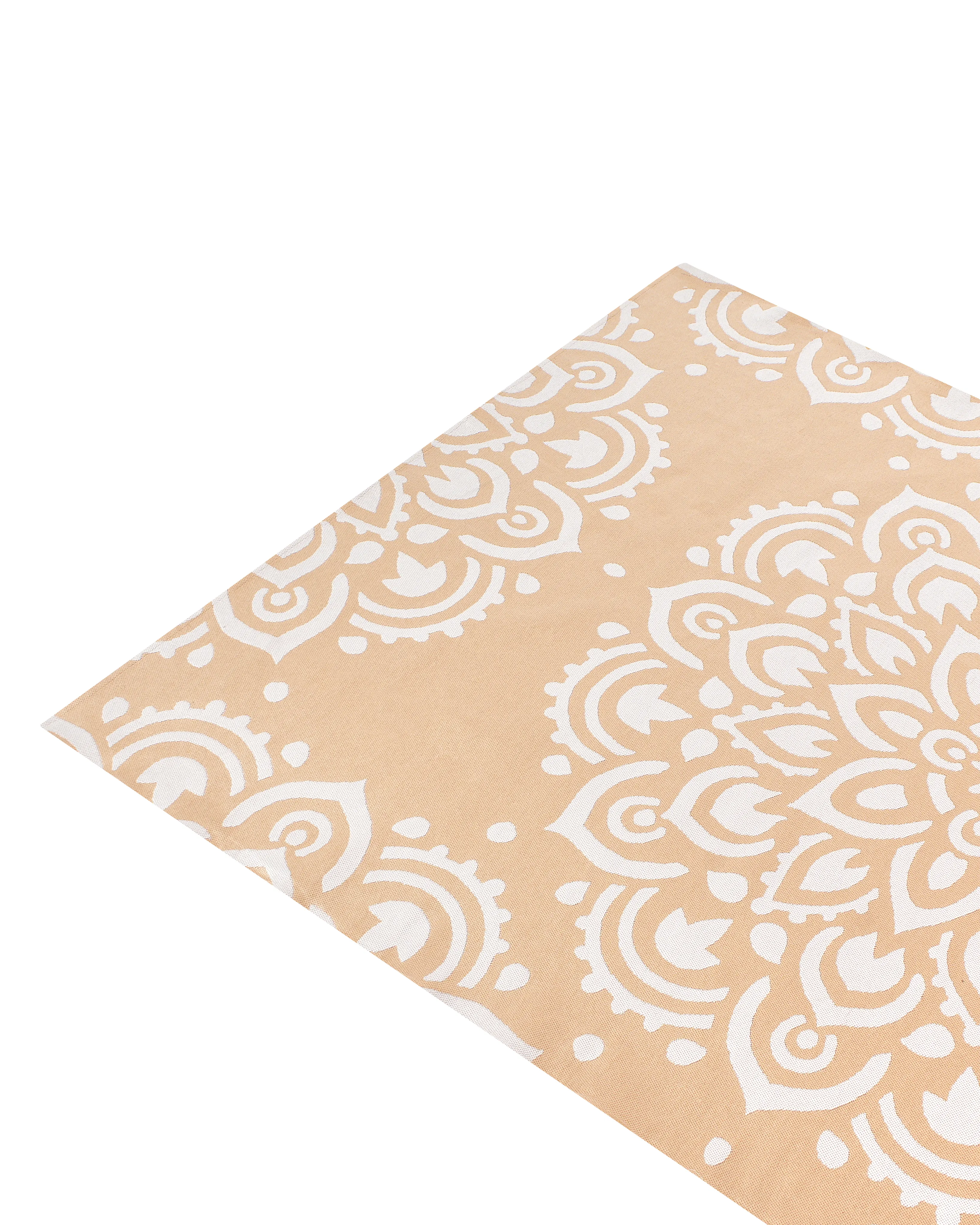 Tuintapijt KARWAR Beige 160 x 230 cm