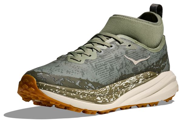 Chaussures Trail Hoka Speedgoat 6 Mid GTX Kaki Homme
