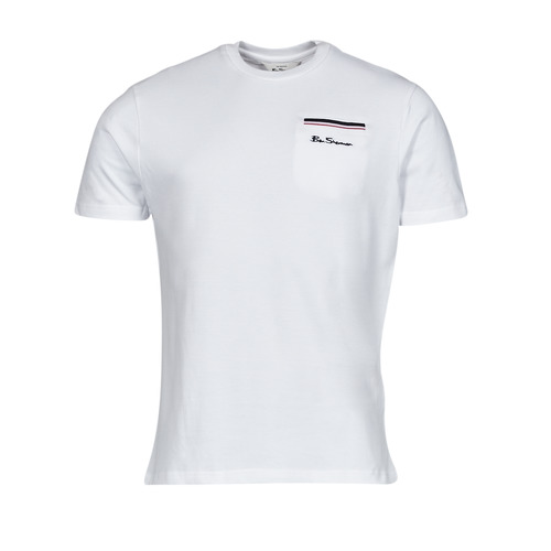 Ben Sherman - PIQUE POCKETT - Blanc